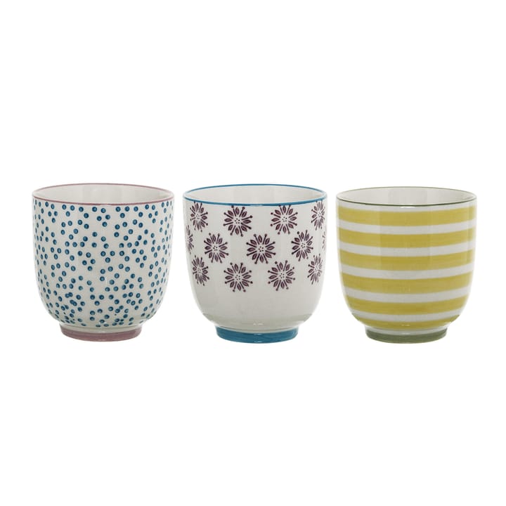Tasse Patrizia lot de 3 - Ø 7 cm - Bloomingville