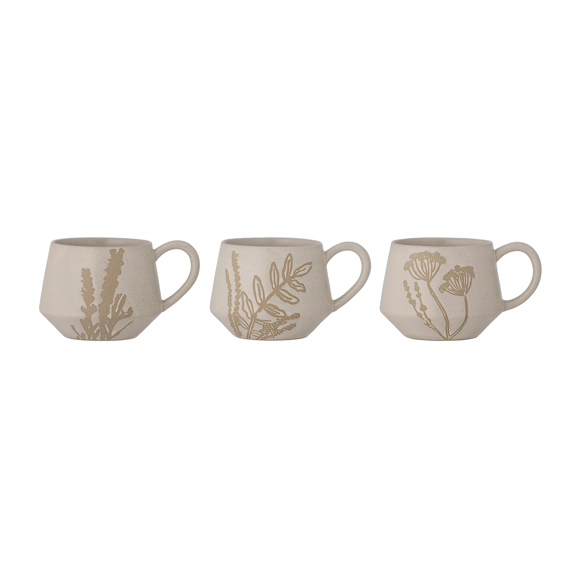 Tasse Primrose 38 cl 3 Pièces, Nature Bloomingville
