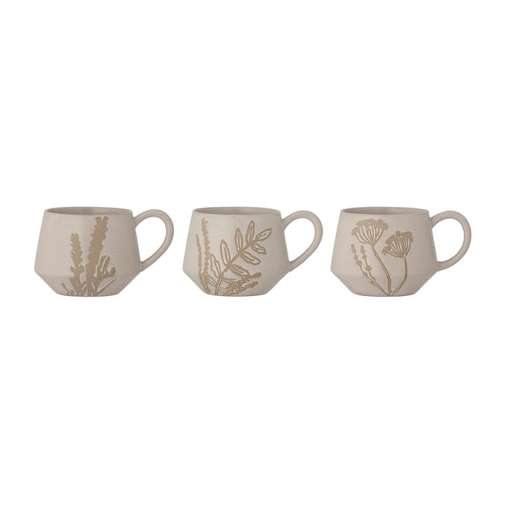 Tasse Primrose 38 cl 3 Pièces - Nature - Bloomingville