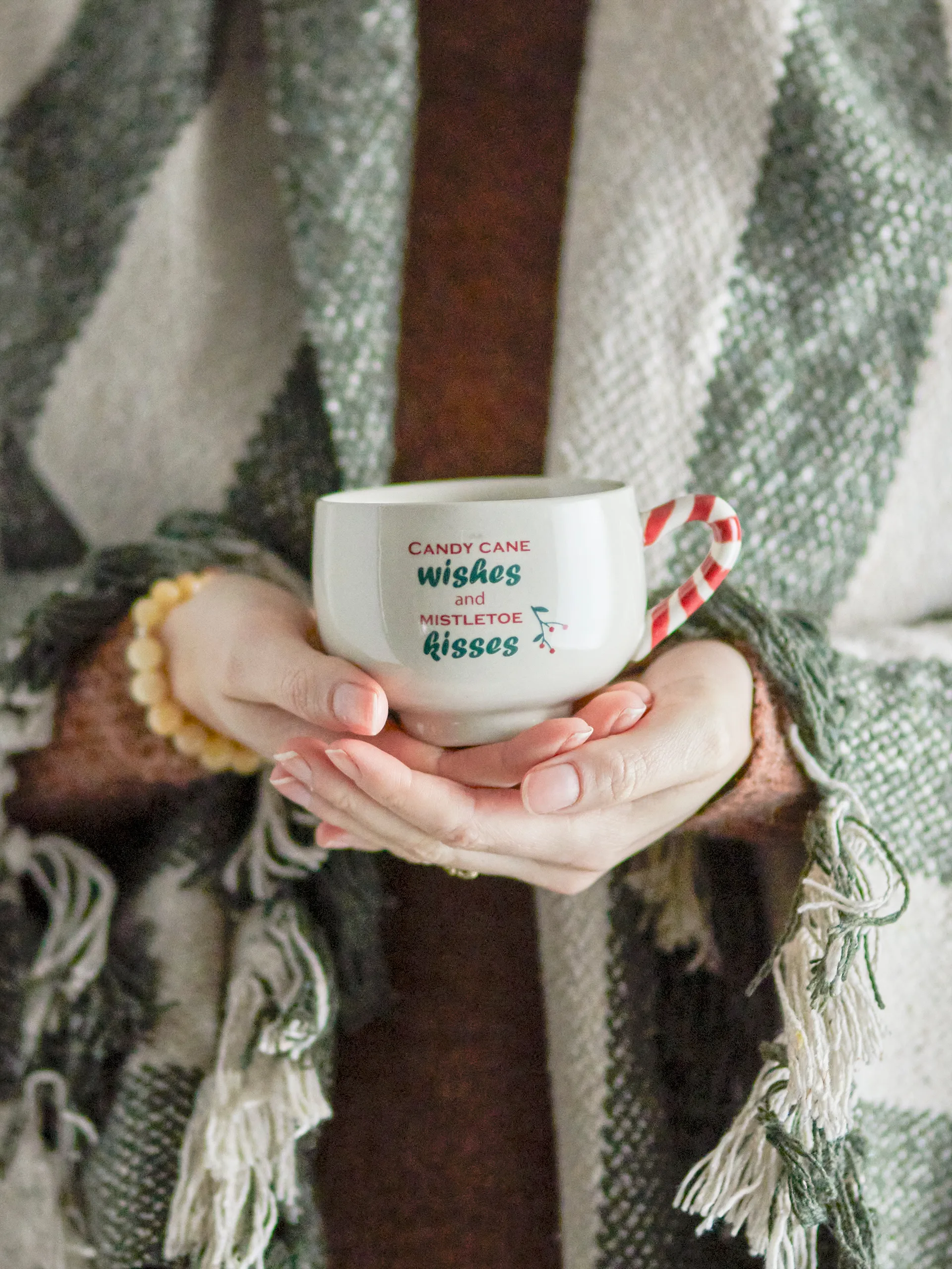Tasse Treats 25 cl, Candy cane wishes Bloomingville