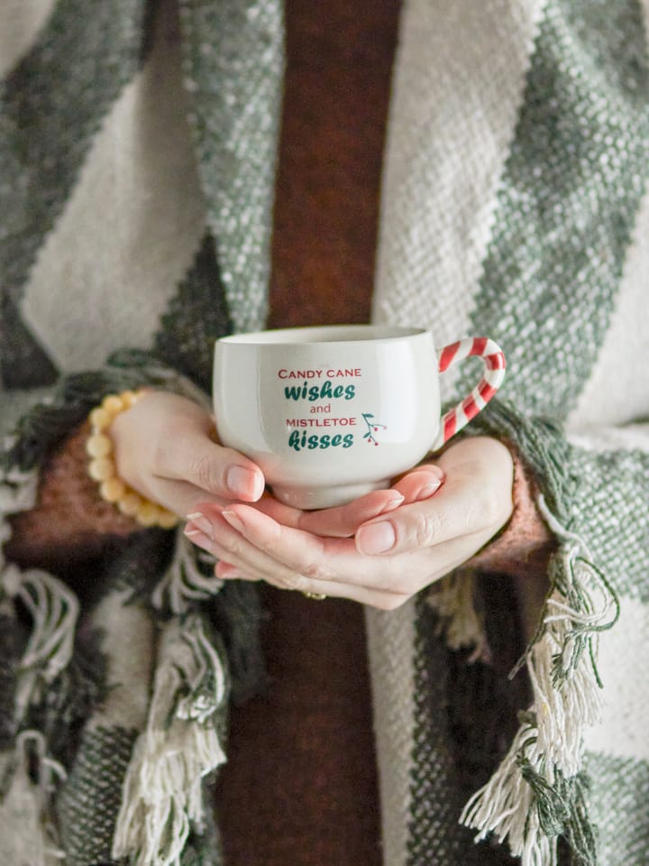 Tasse Treats 25 cl, Candy cane wishes Bloomingville