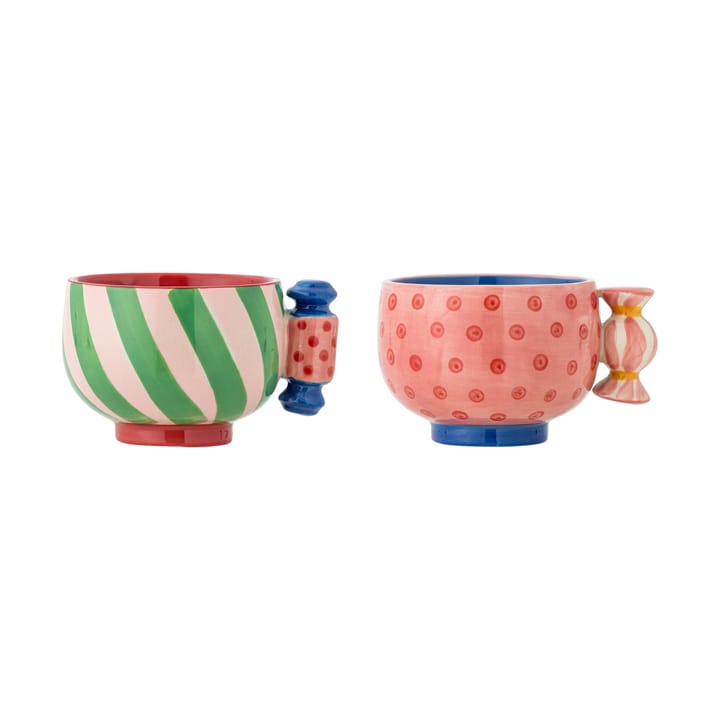 Tasses Caramella 25 cl, 2 pièces - Rose - Bloomingville
