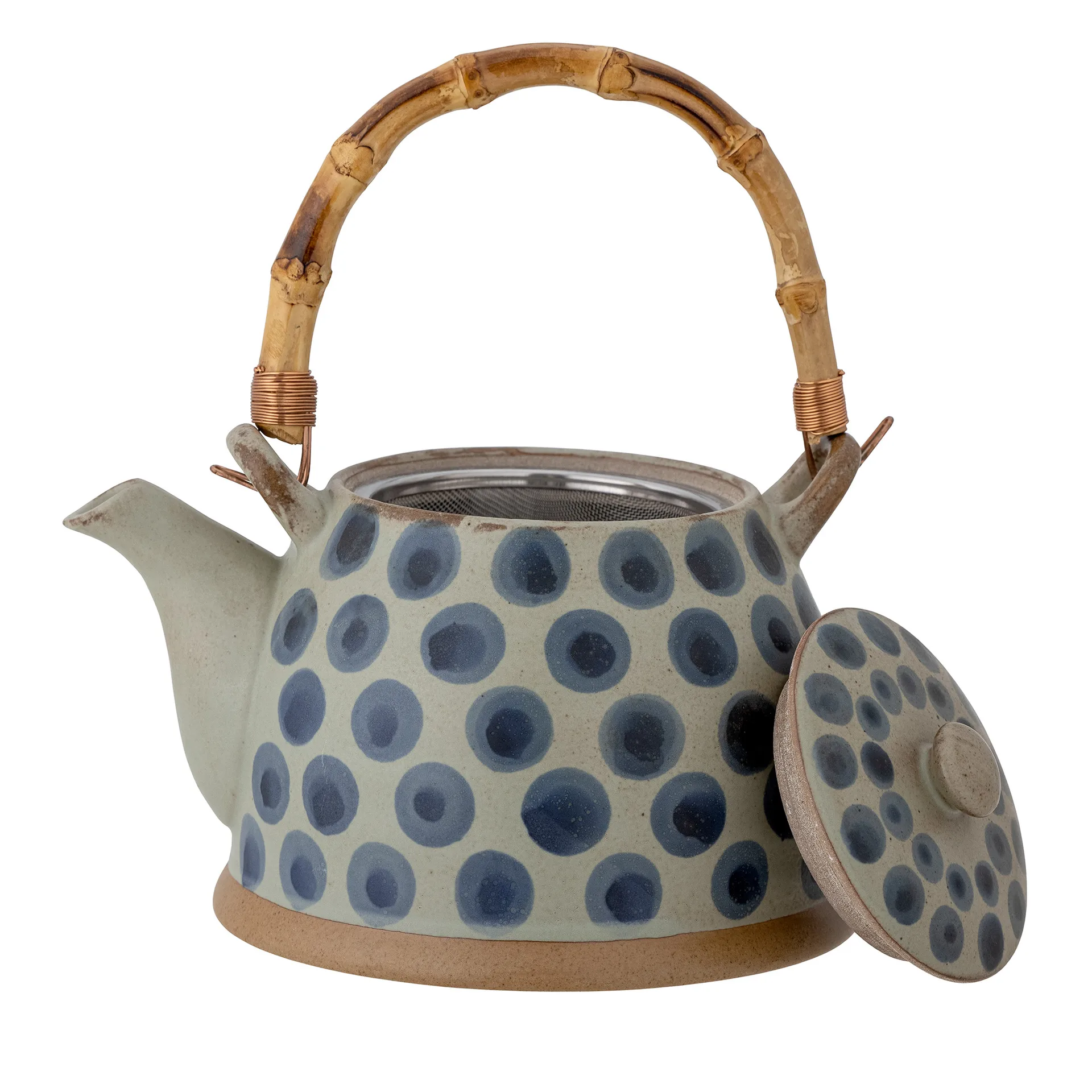 Théière Tinni 1,25 l, Bleu Bloomingville