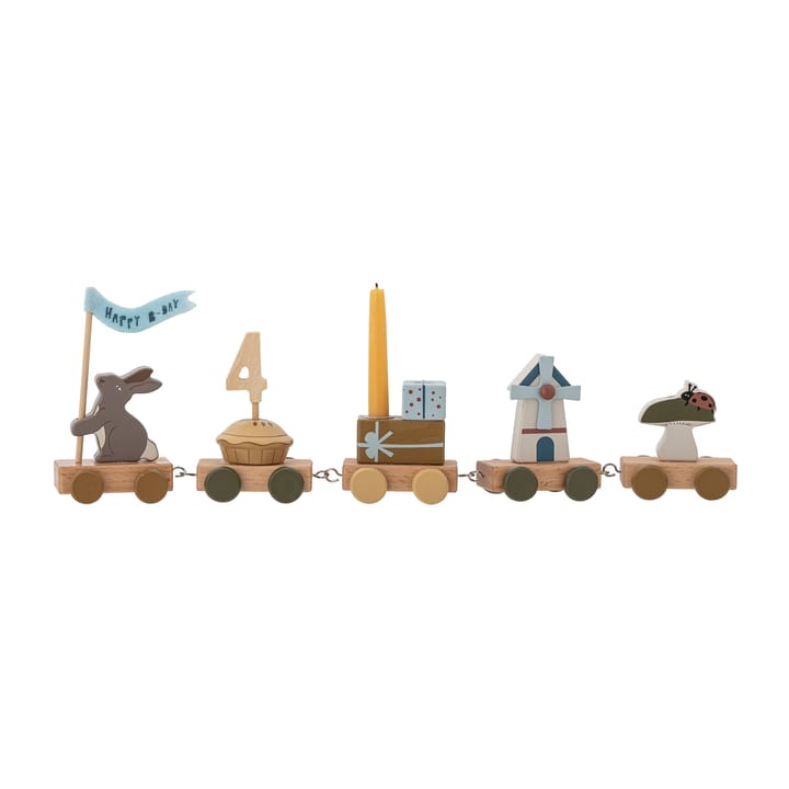 Train anniversaire Alfi 39 cm - Marron - Bloomingville