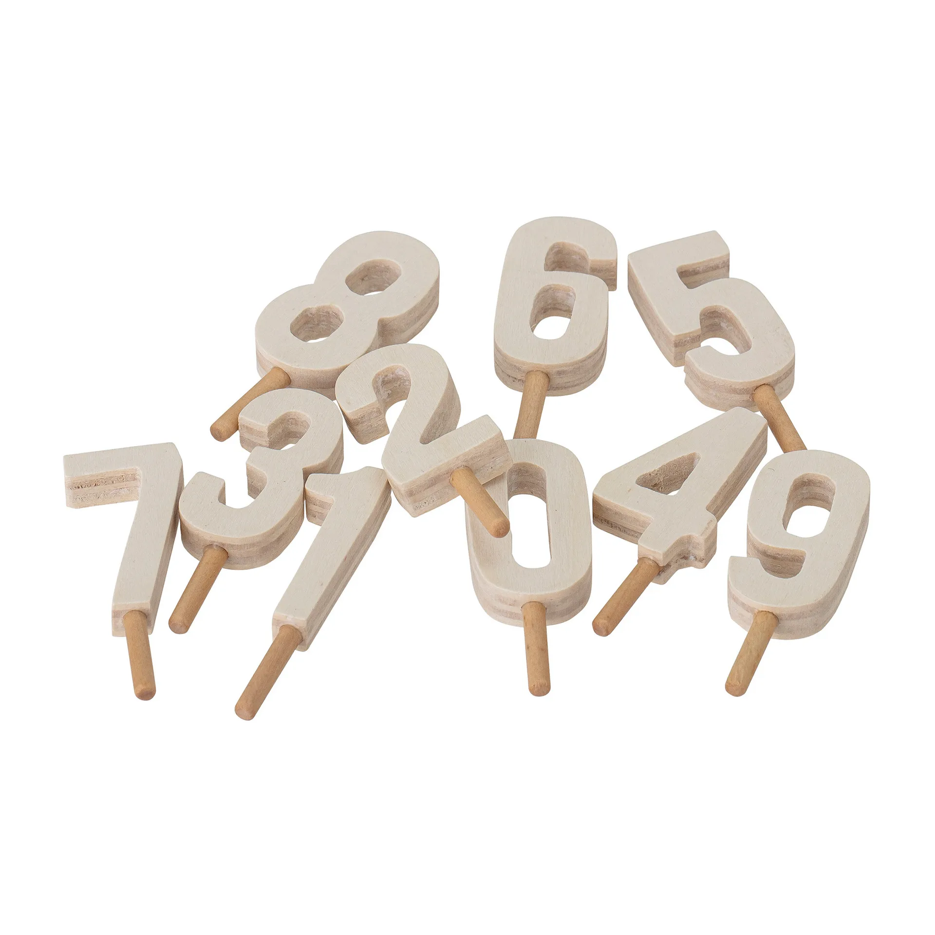 Train anniversaire Alfi 39 cm, Marron Bloomingville