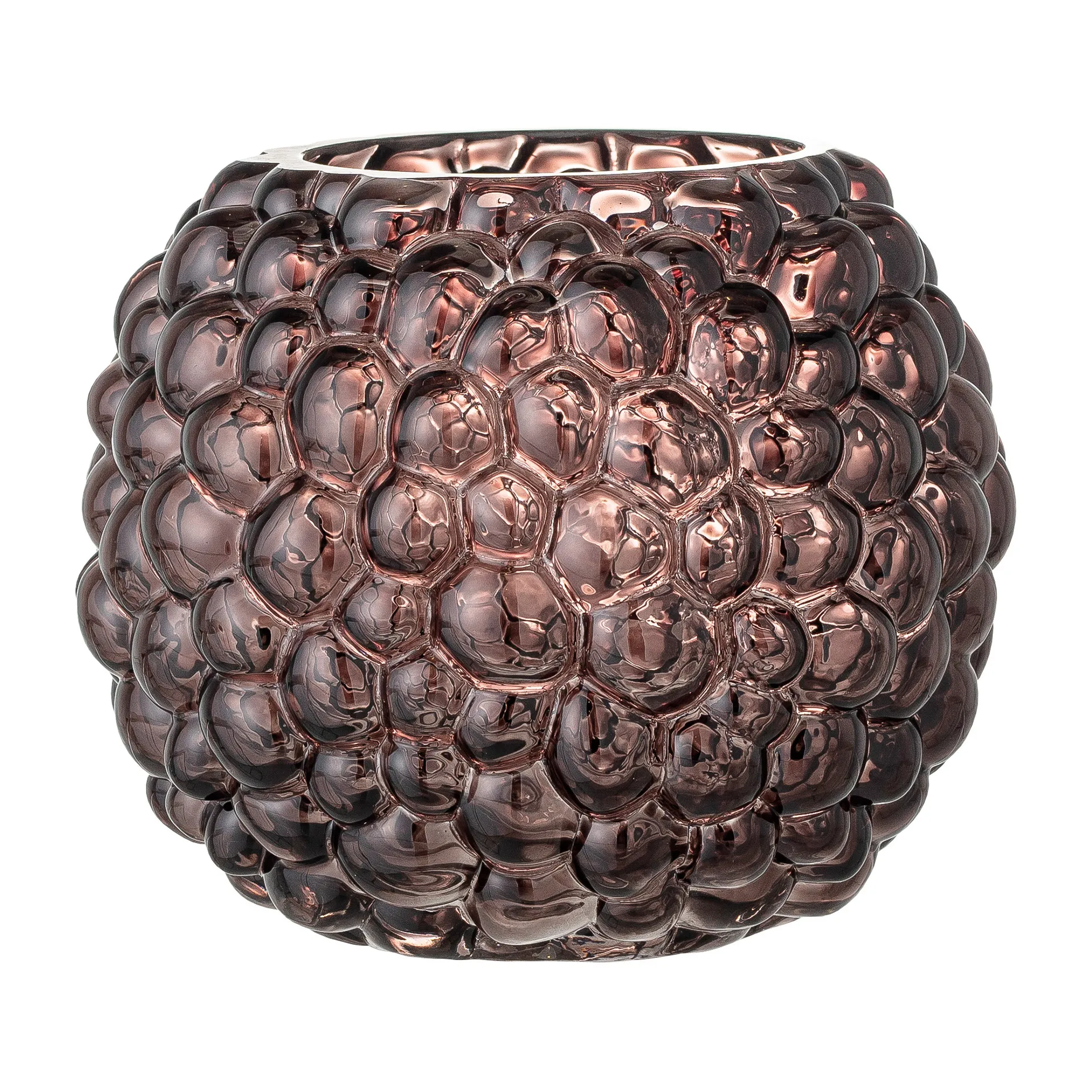 Vase Bendine 12 cm, Marron Bloomingville