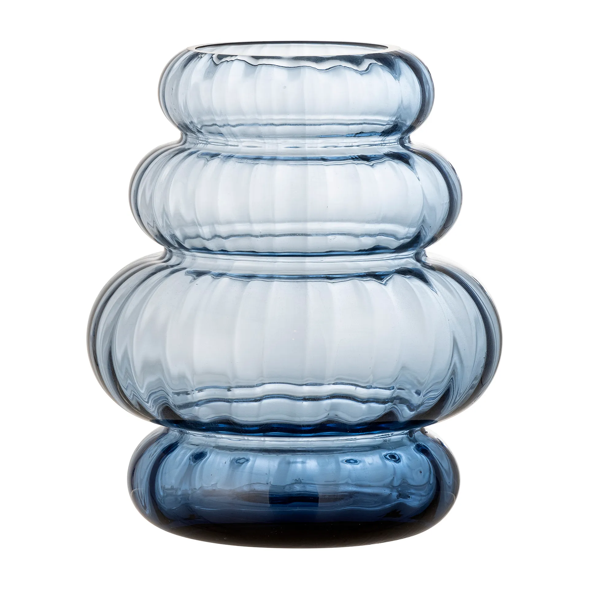 Vase Bing 21,5 cm, Bleu Bloomingville