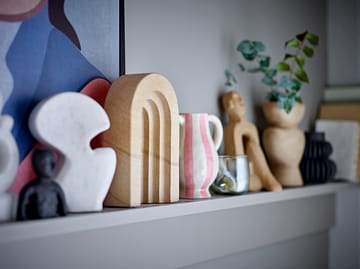 Vase Binti 15 cm - Blanc-rose - Bloomingville