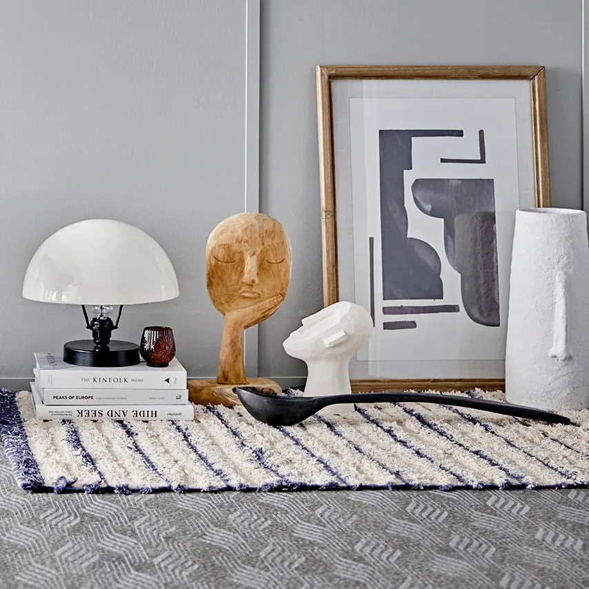 Vase décoratif Bloomingville 40cm, Blanc Bloomingville