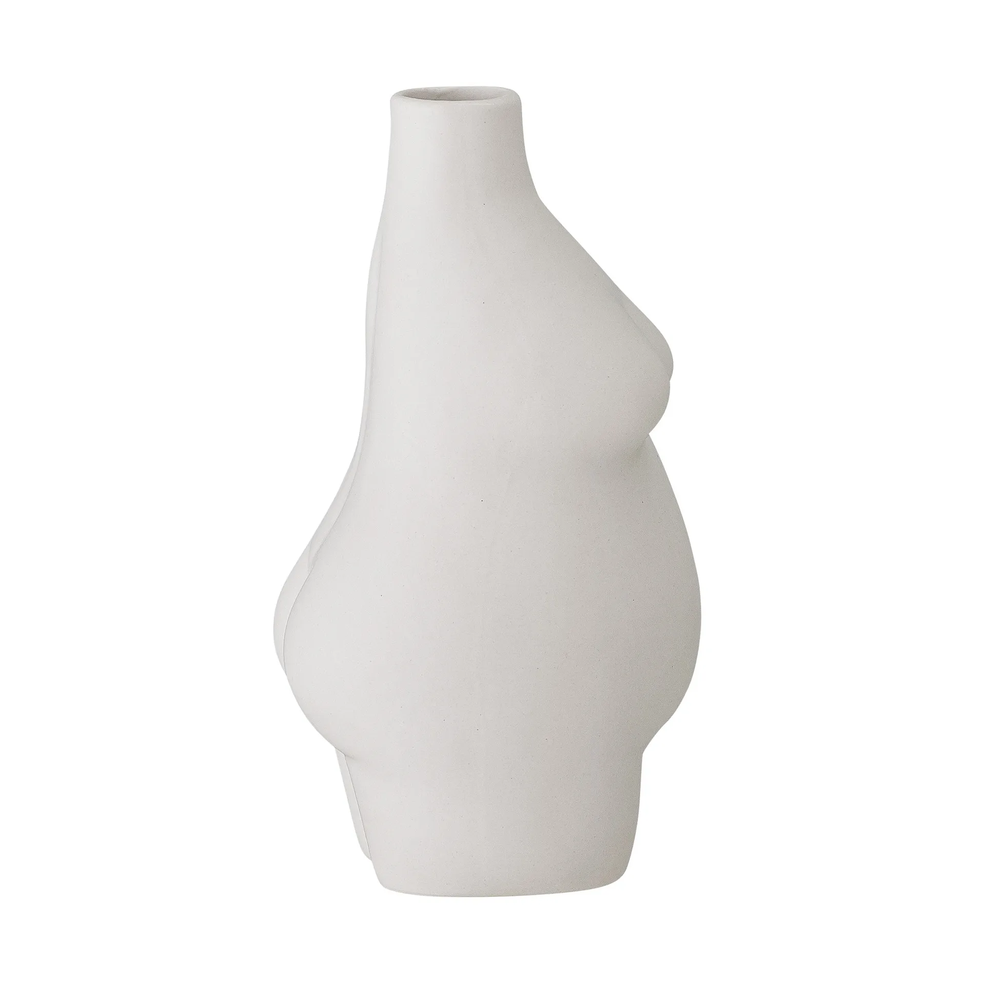 Vase Elora 18 cm, Blanc Bloomingville