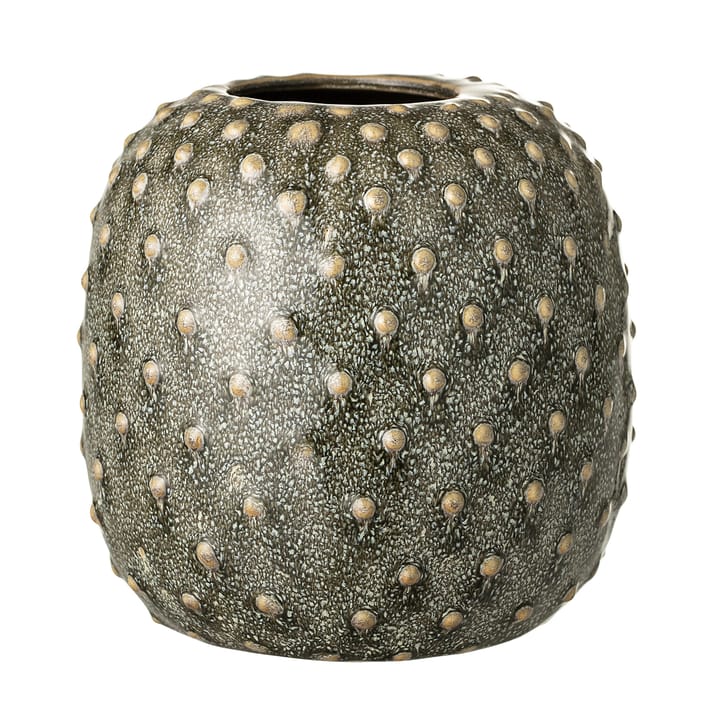 Vase en grès avec relief Bloomingville - Ø 14 cm - Bloomingville