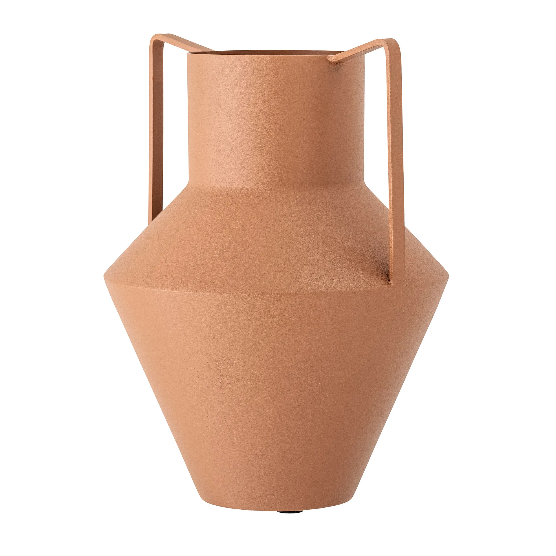 Vase en métal avec poignée Bloomingville 34 cm, Marron Bloomingville
