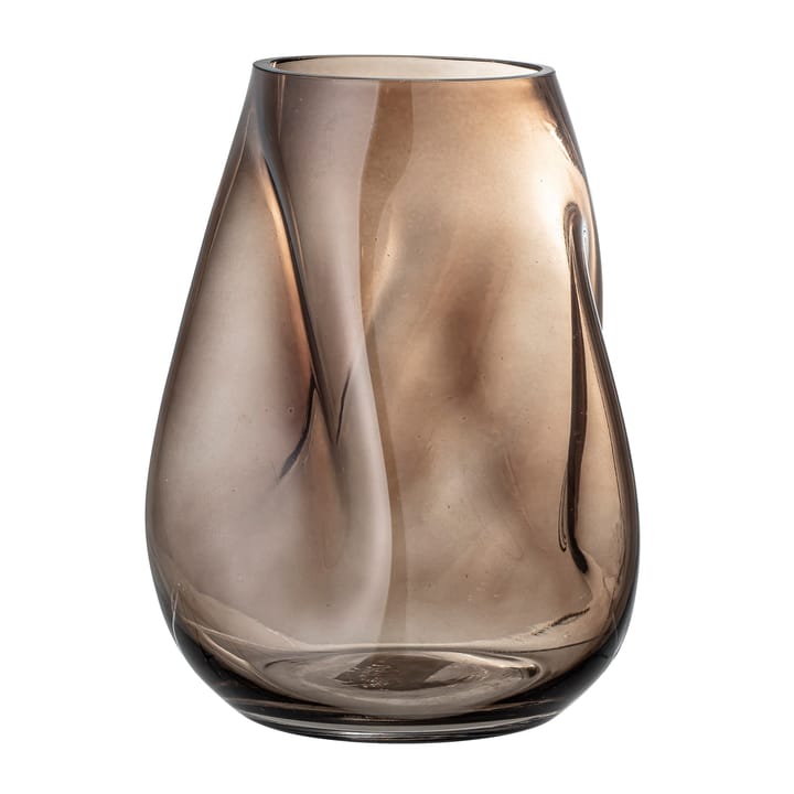 Vase en verre Bloomingville 26 cm - Marron - Bloomingville