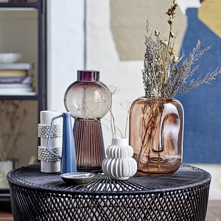 Vase en verre Bloomingville 33,5cm, Marron Bloomingville