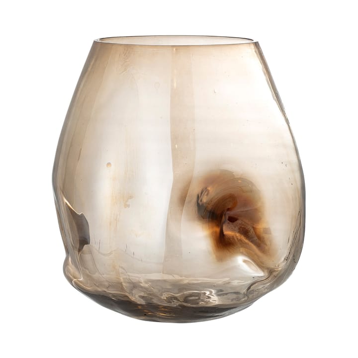 Vase en verre Ifza 20 cm - Marron - Bloomingville
