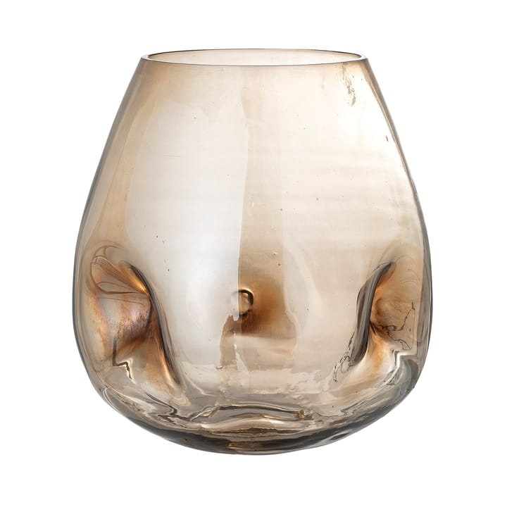Vase en verre Ifza 20 cm - Marron - Bloomingville
