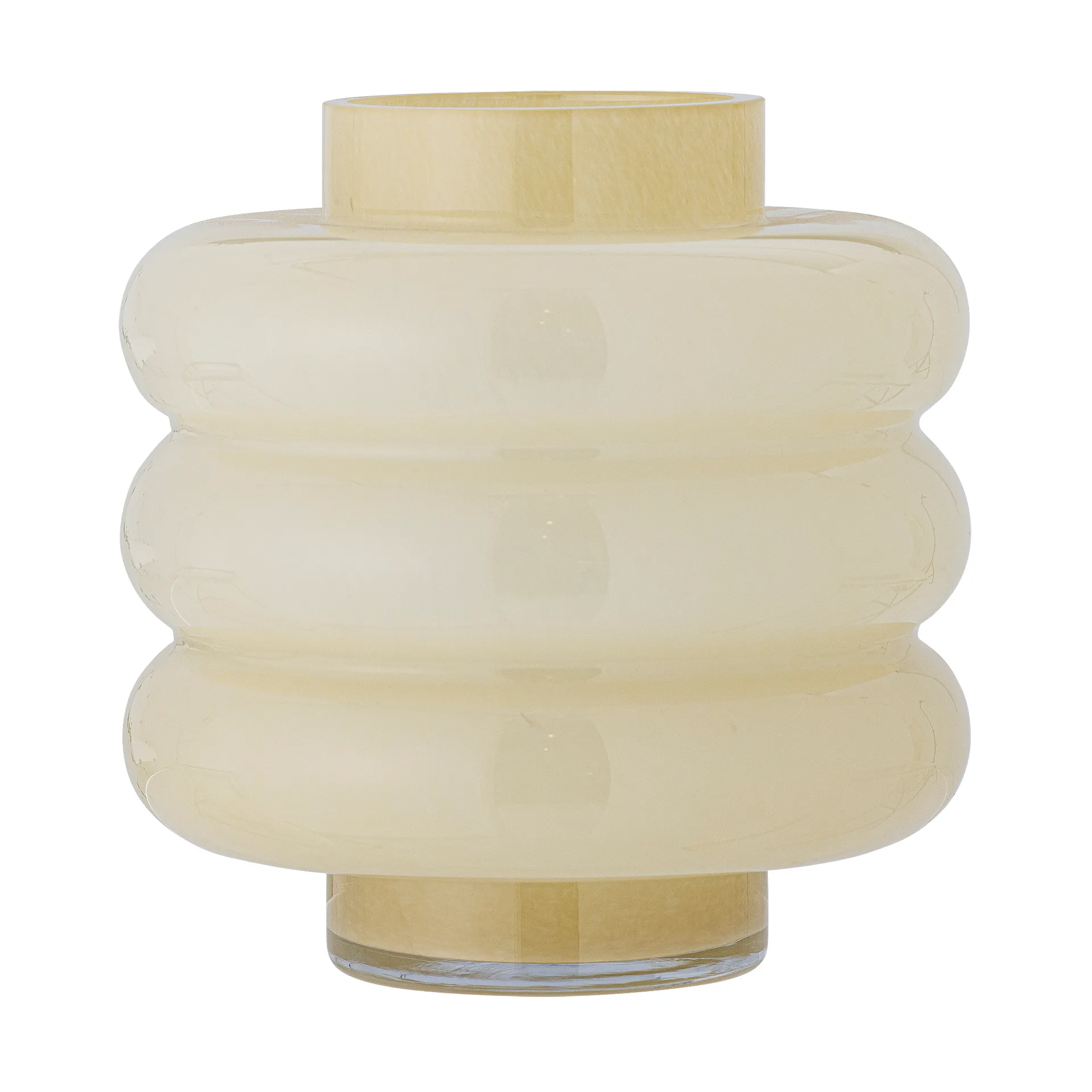 Vase Sahara Ø21,5x22 cm, Jaune Bloomingville