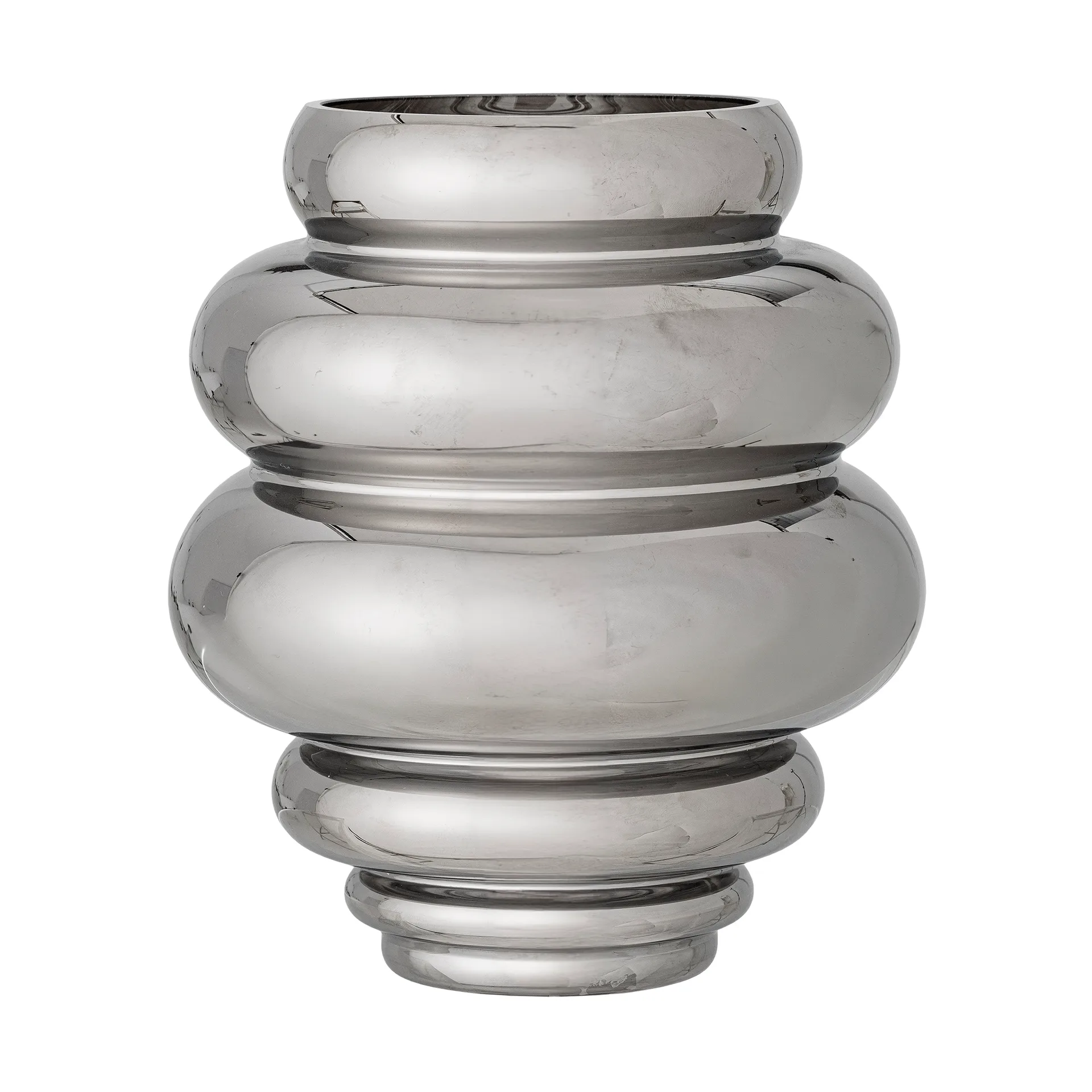 Vase Zorya 24 cm, Argent Bloomingville