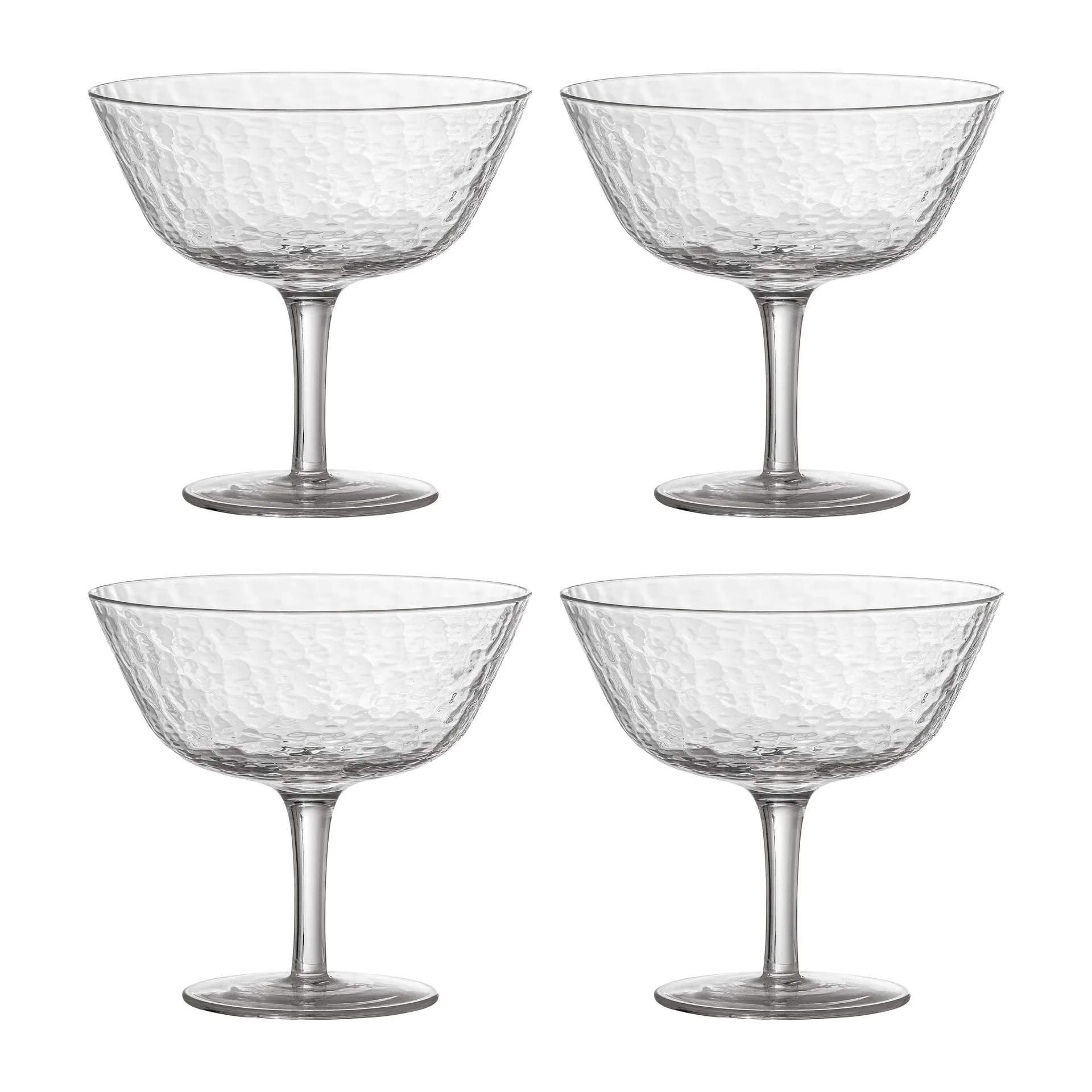 Verre à cocktail Asali 41 cl Lot de 4, Transparent Bloomingville