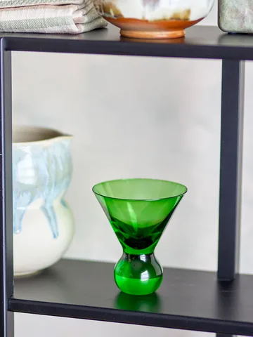 Verre à cocktail Corliss, lot de 4 - Vert - Bloomingville
