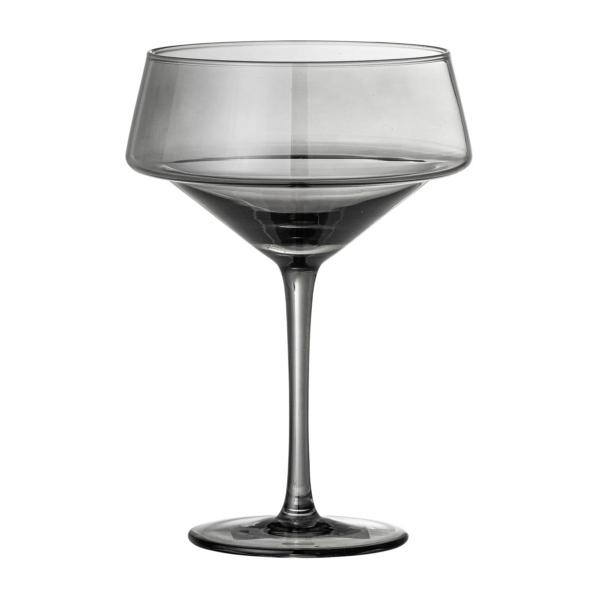 Verre à cocktail Yvette 33 cl Lot de 4, Gris Bloomingville