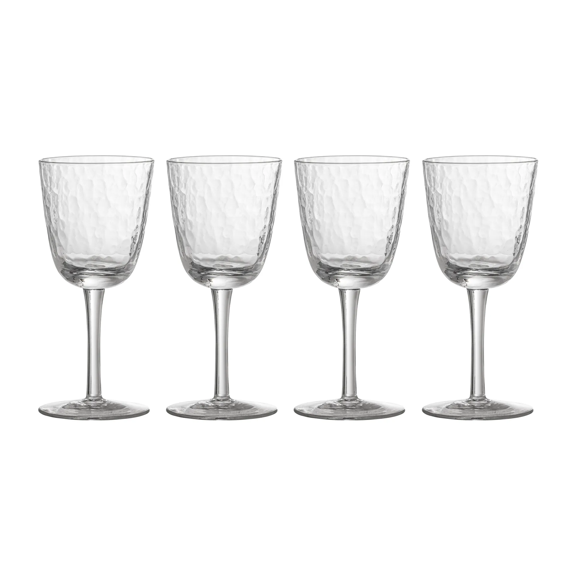 Verre à vin Asali 22 cl Lot de 4, Transparent Bloomingville