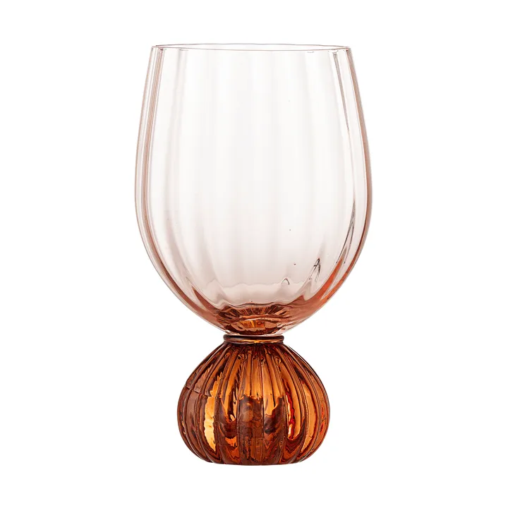 Verre à vin Taurin 43 cl - Rose - Bloomingville
