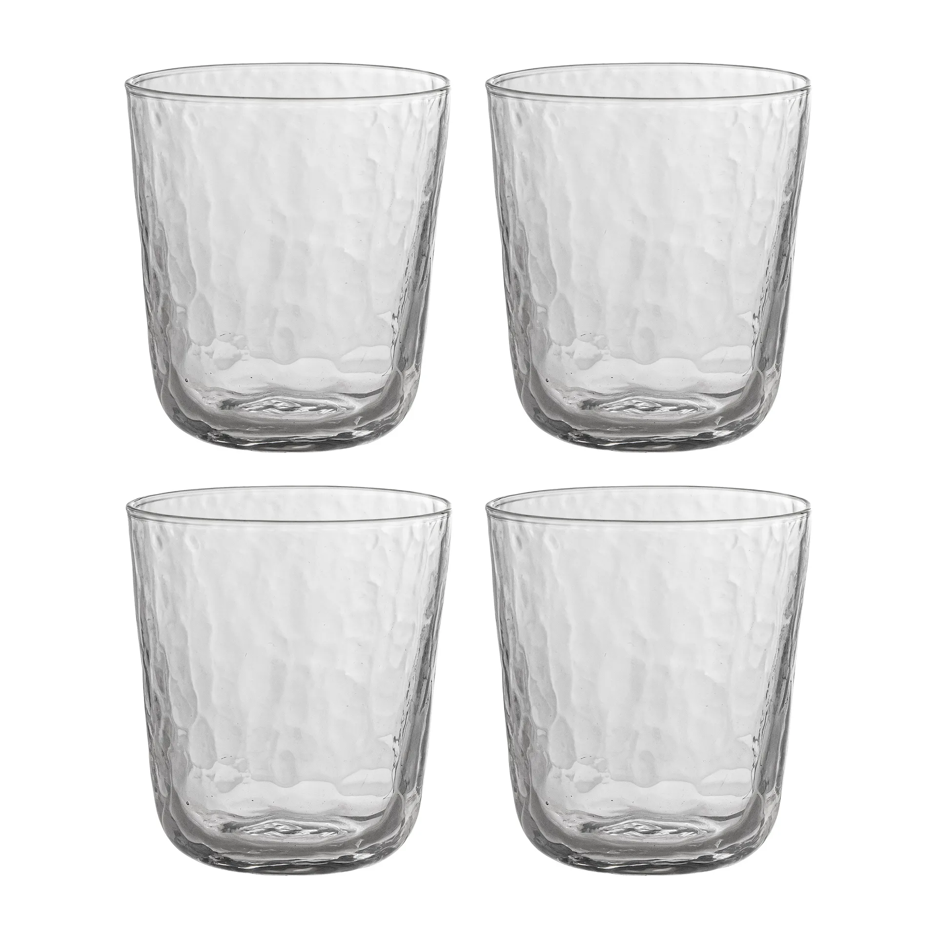 Verre Asali 21 cl Lot de 4, Transparent Bloomingville