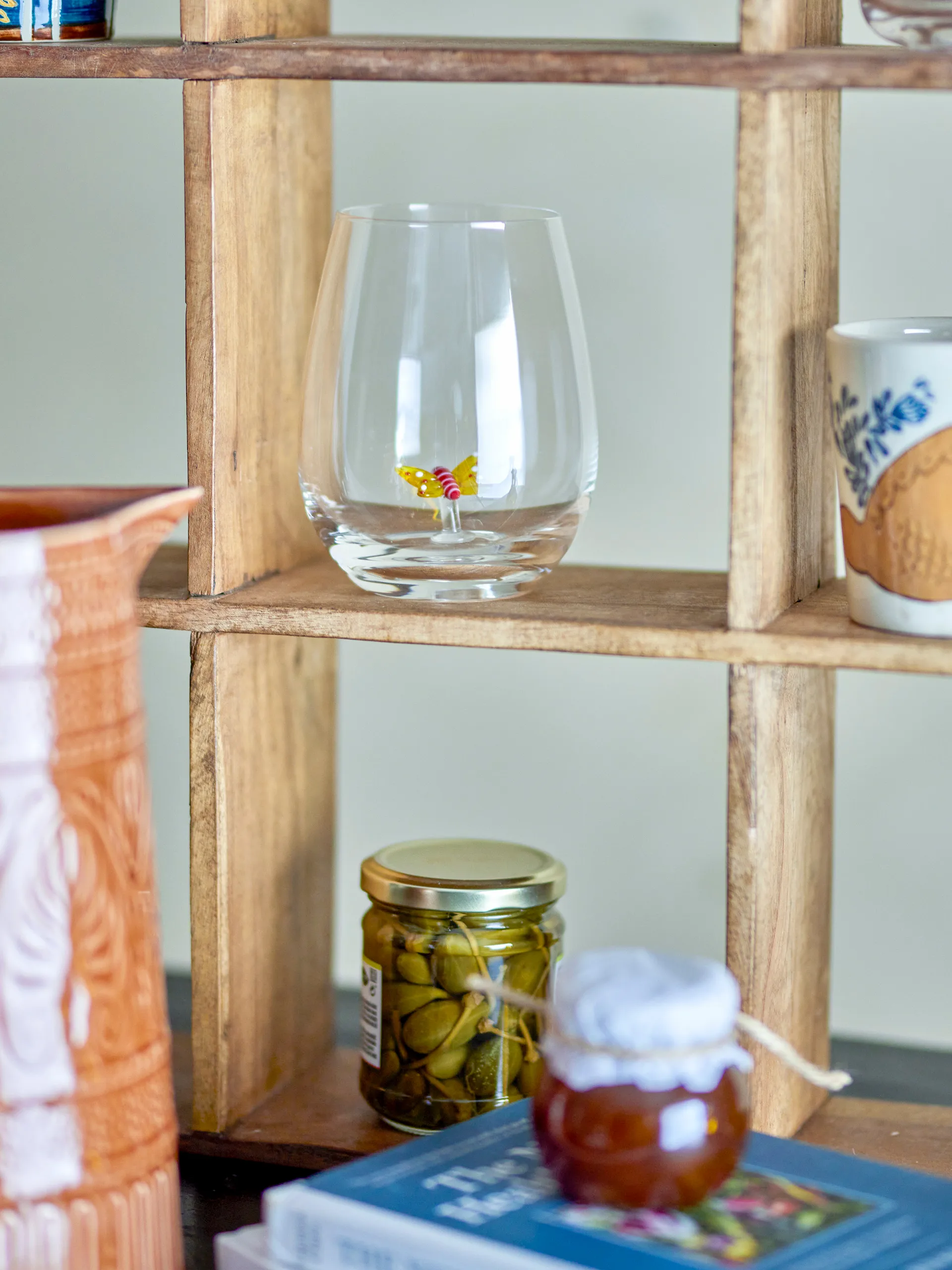 Verre Misa 56 cl, Clear-butterfly Bloomingville