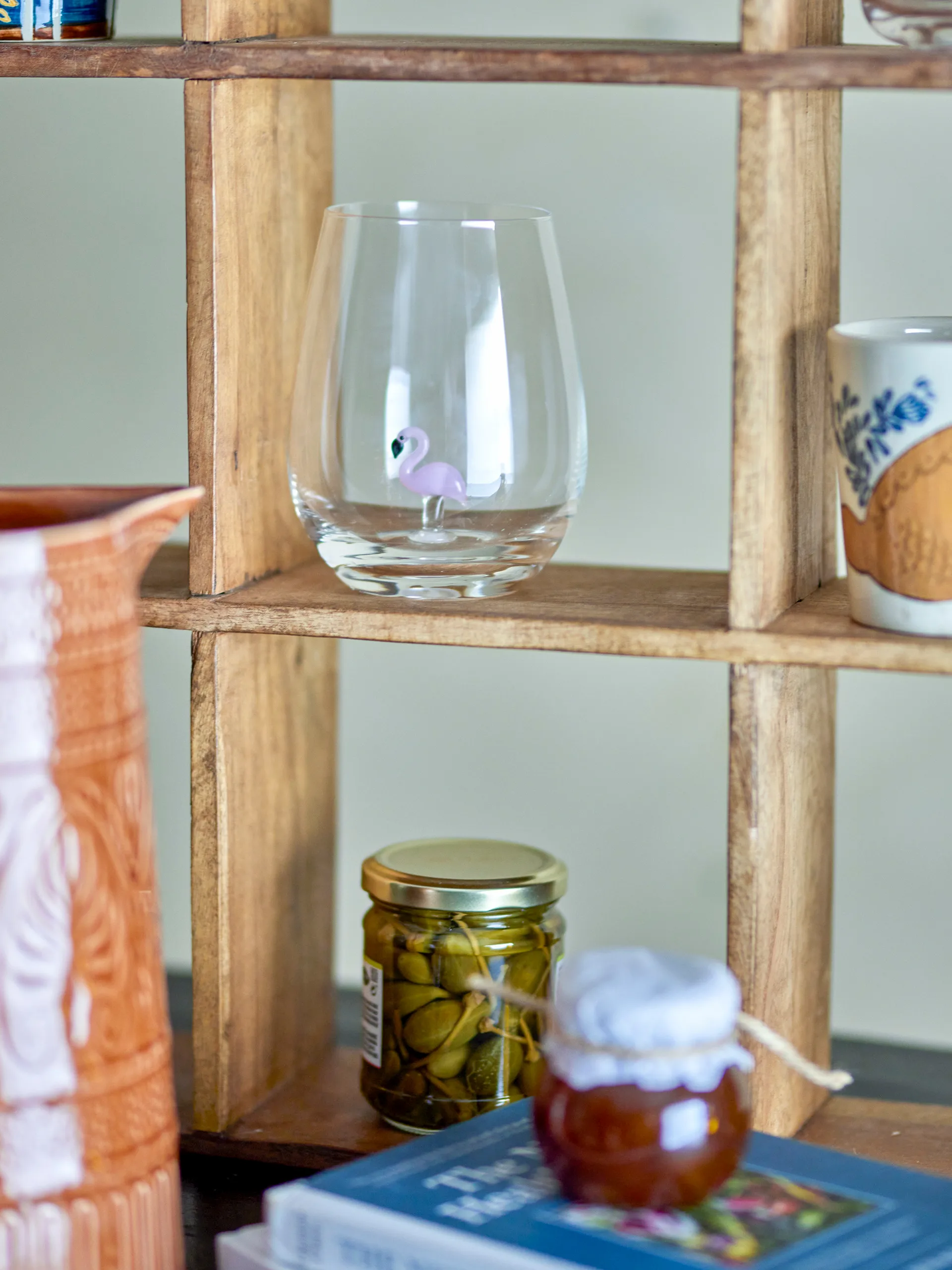 Verre Misa 56 cl, Clear-flamingo Bloomingville