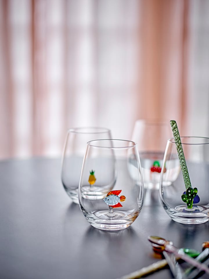 Verre Misa 56 cl, Clear-pineapple Bloomingville