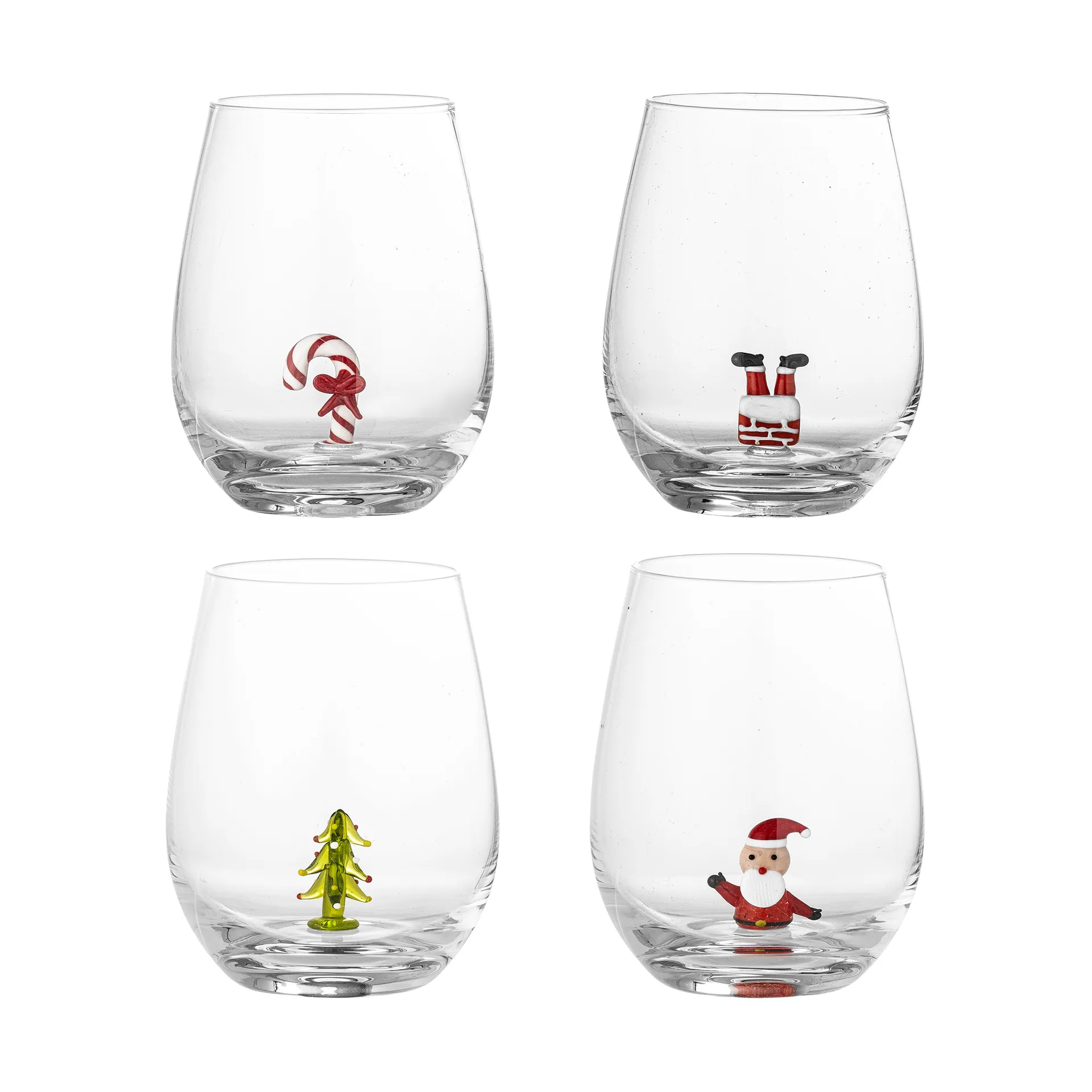 Verre Misa 56 cl Lot de 4, Noël Bloomingville