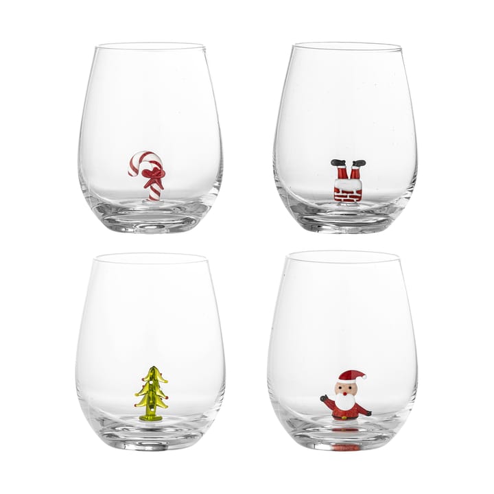 Verre Misa 56 cl Lot de 4 - Noël - Bloomingville