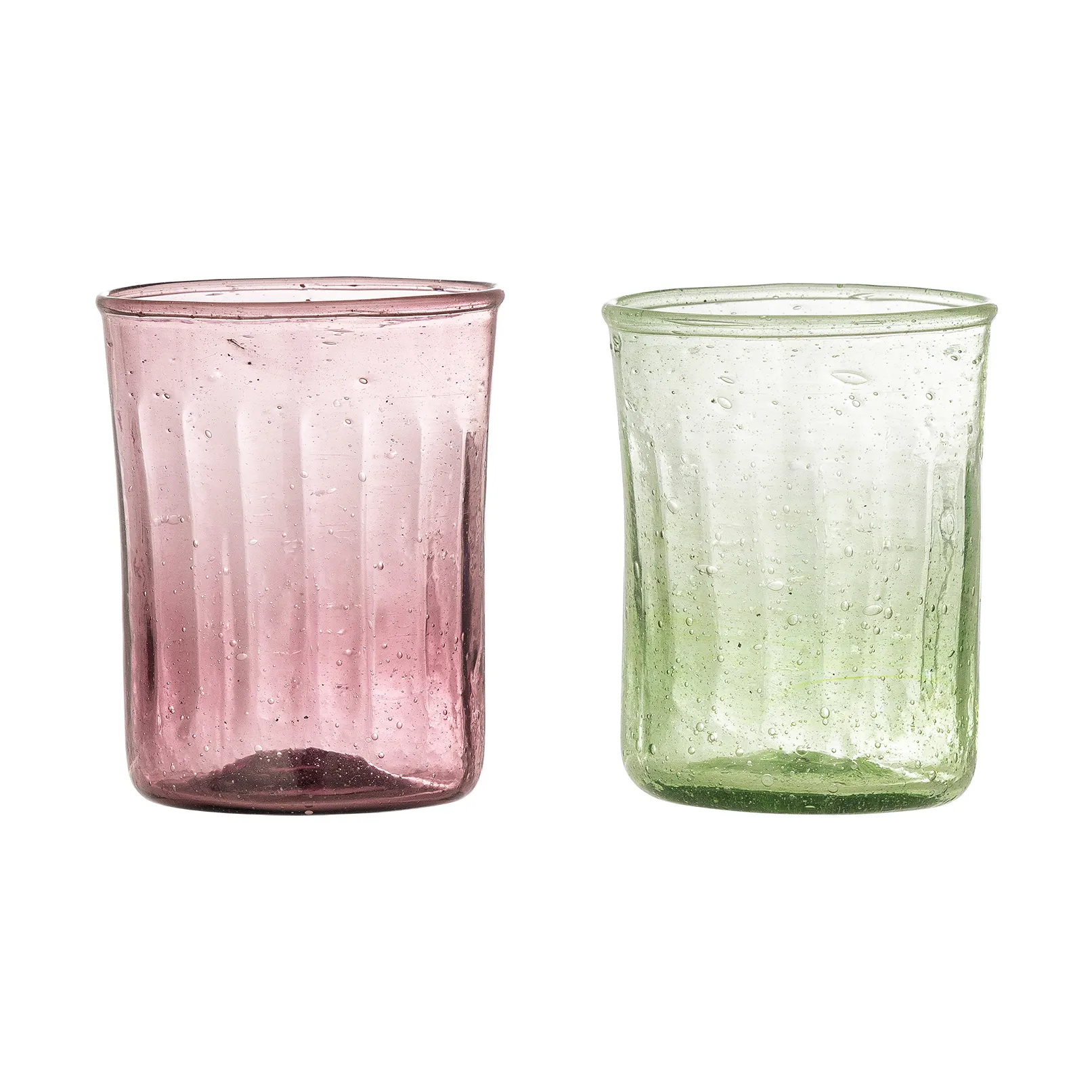 Verre Sunil, lot de 2, Vert Bloomingville