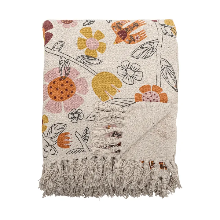 Vivielle plaid - Multicolore, 160x130 cm - Bloomingville