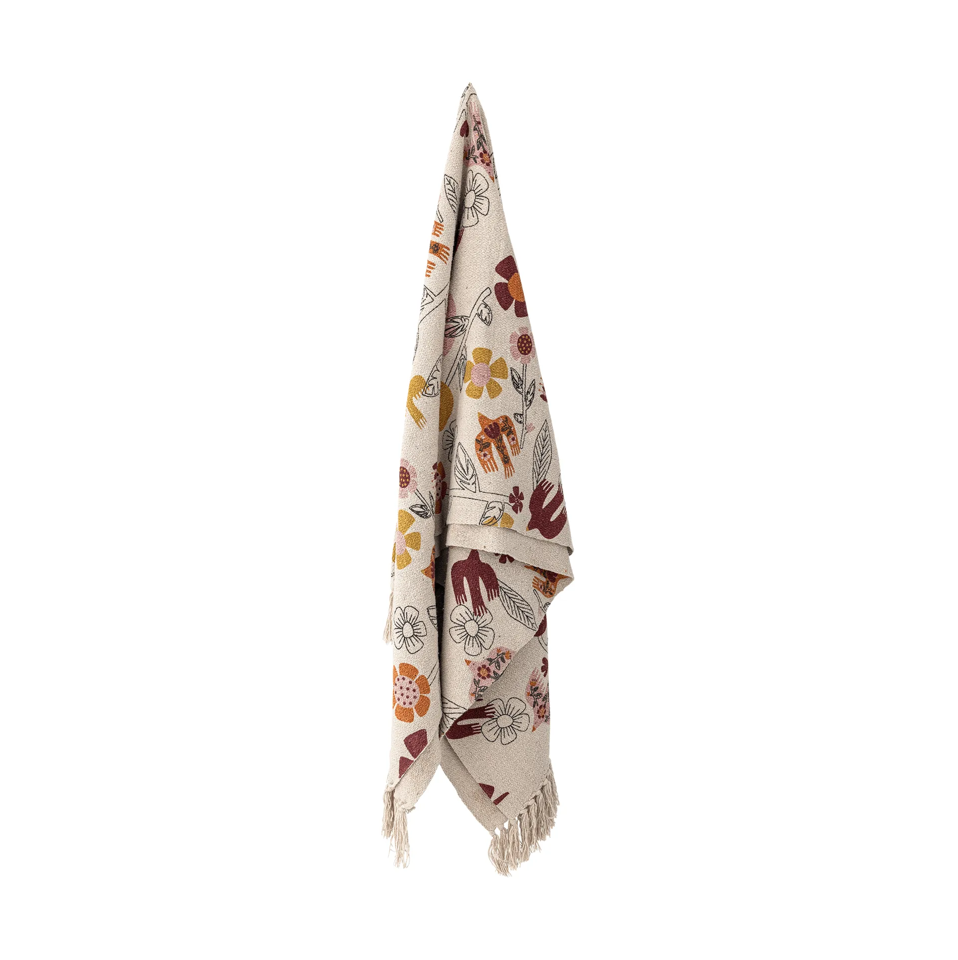 Vivielle plaid, Multicolore, 160x130 cm Bloomingville