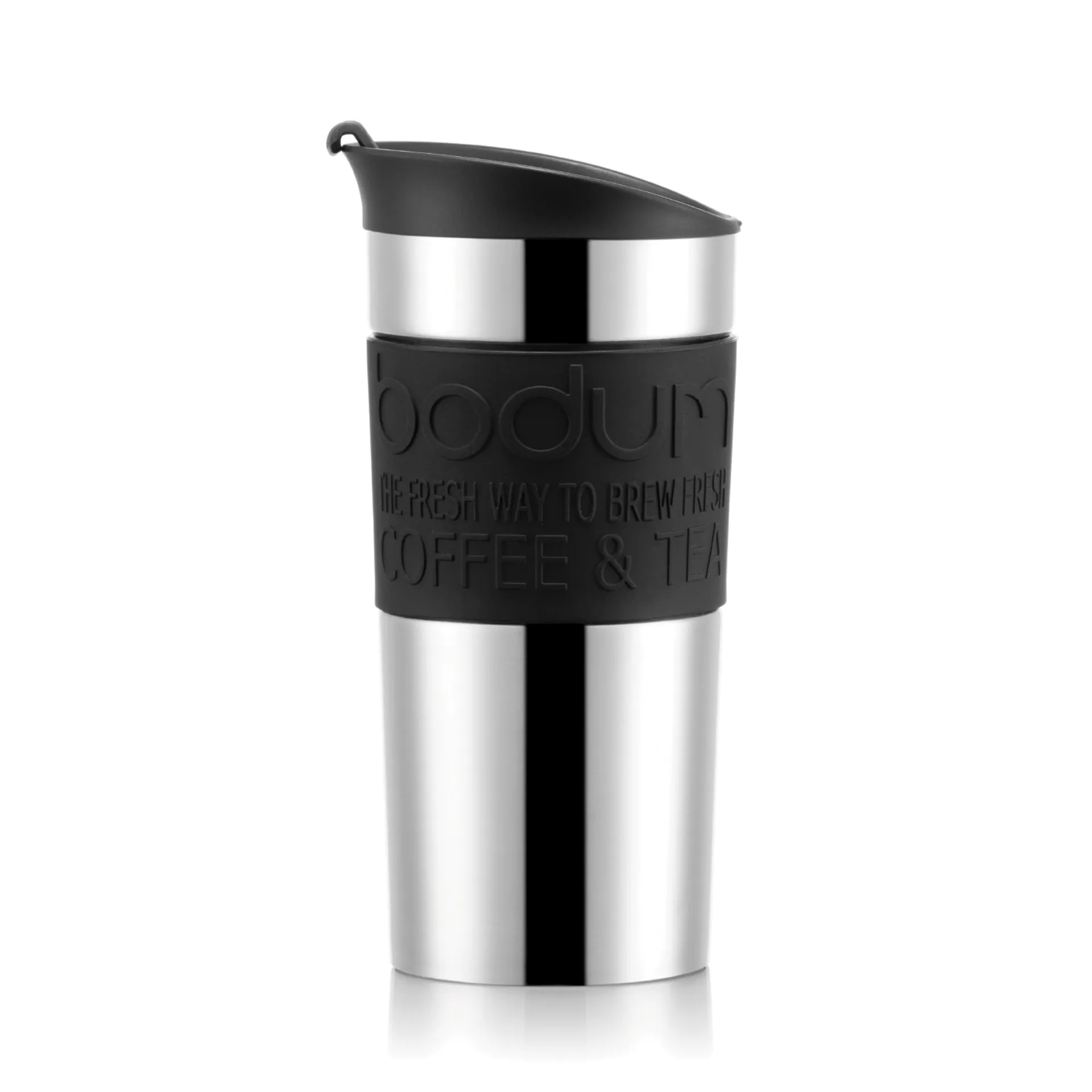 Bodum travel mug 35 cl acier inoxydable, Black Bodum