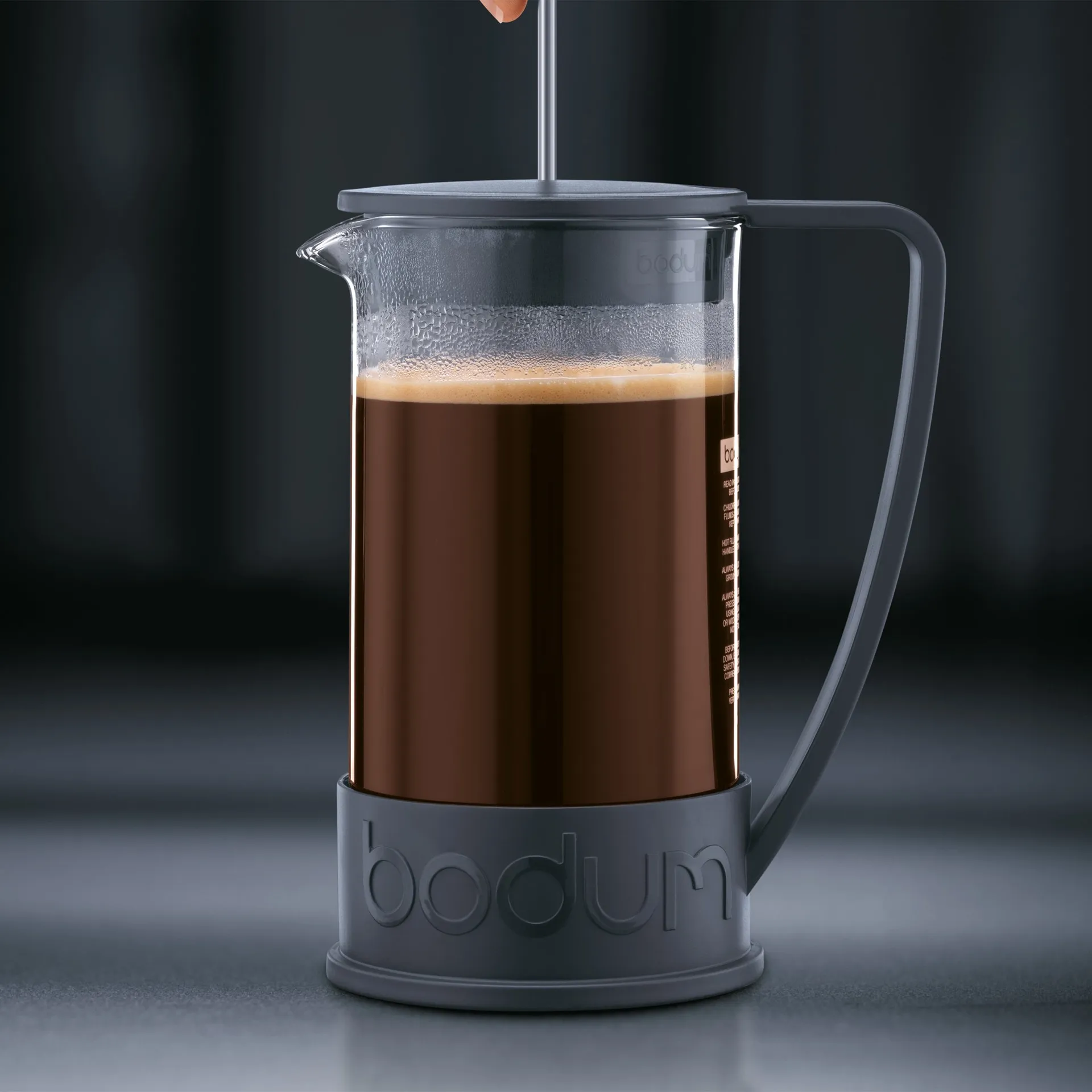 Cafetière à piston Brazil noire, 8 tasses Bodum