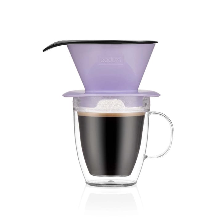 Cafetière goutte à goutte avec tasse Pour Over 35 cl - Verpieda (violet) - Bodum