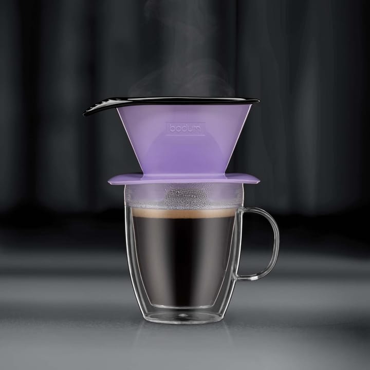 Cafetière goutte à goutte avec tasse Pour Over 35 cl - Verpieda (violet) - Bodum