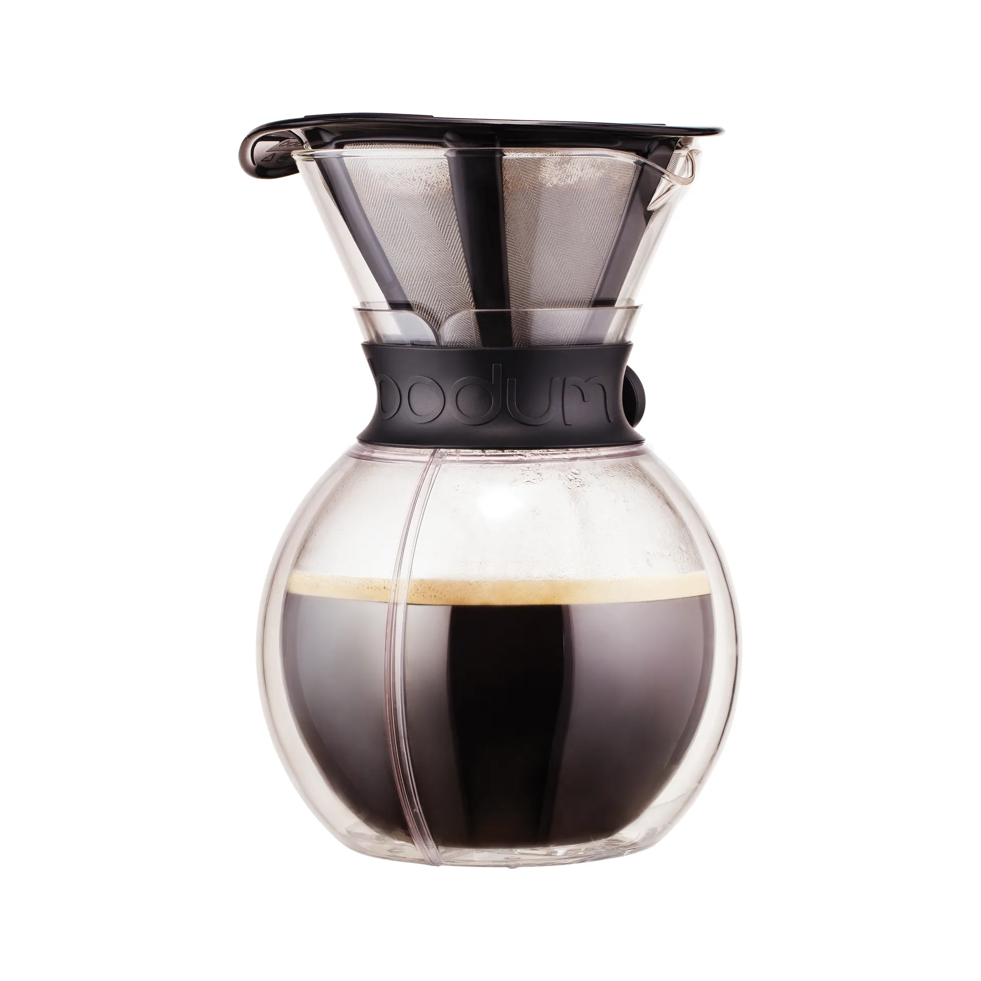 Cafetière Pour Over 1 l, noir Bodum