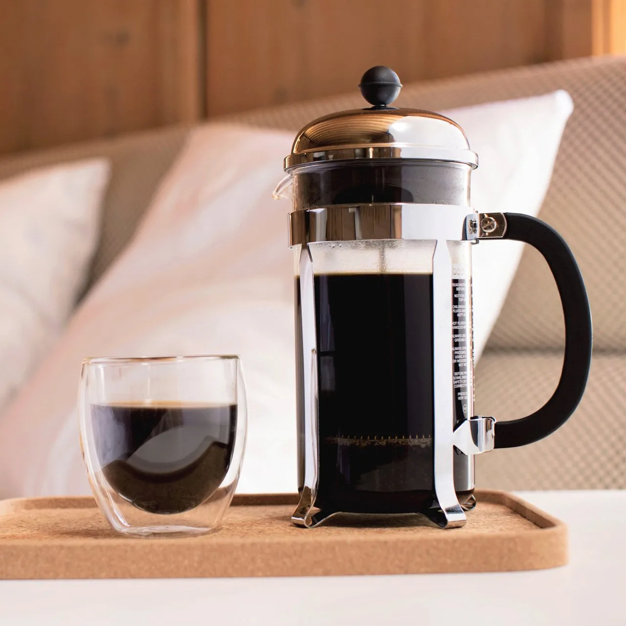 Lot 6 verres Pavina double paroi, 0,25 L Bodum