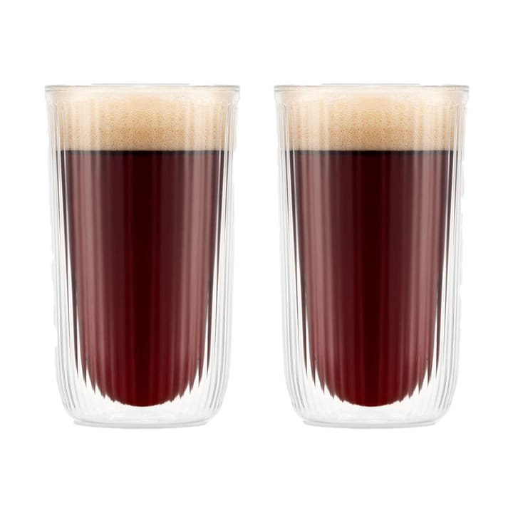 Verre à bière à double paroi Douro 45 cl Lot de 2 - Clair - Bodum