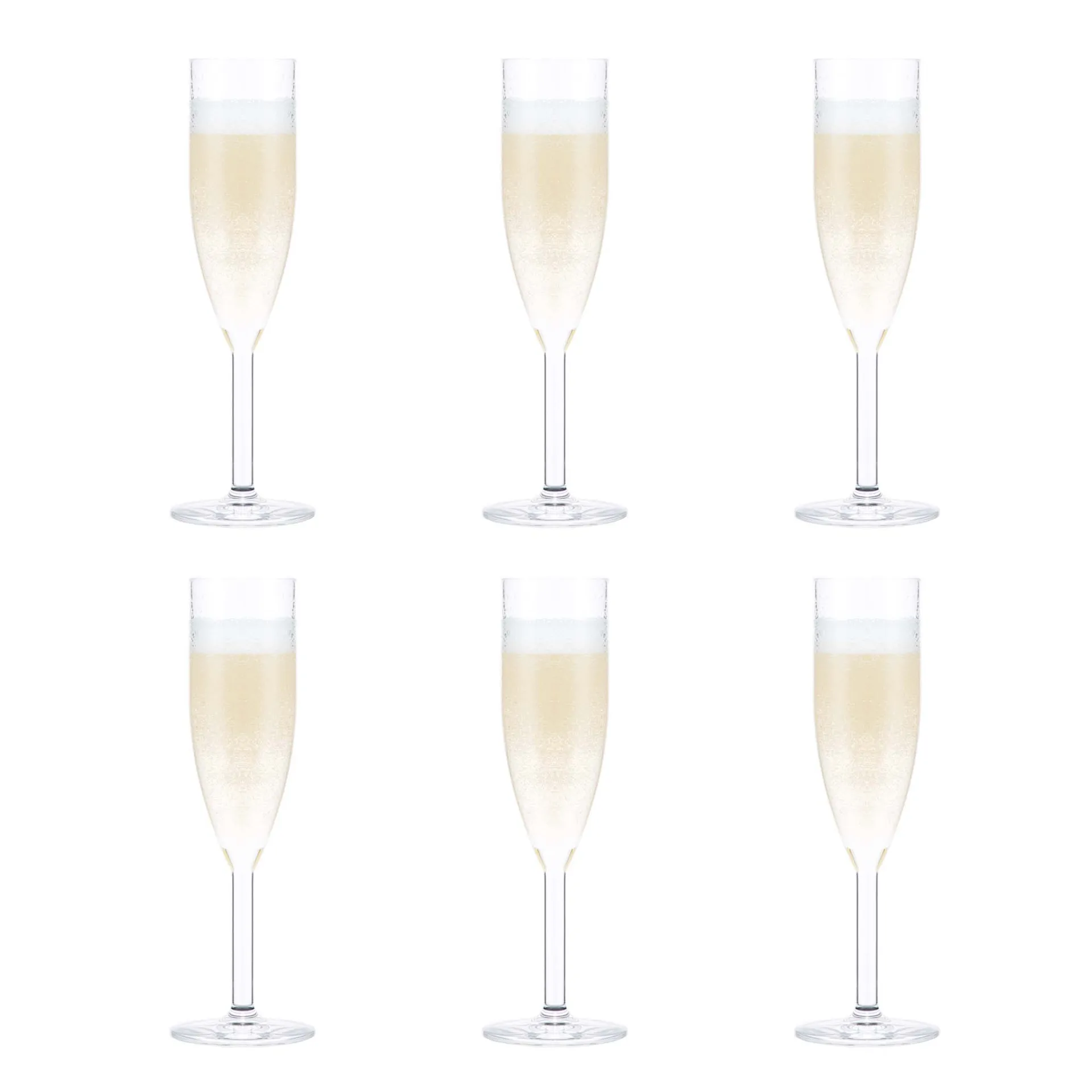 Verre à champagne Oktett Lot de 6, 12 cl Bodum