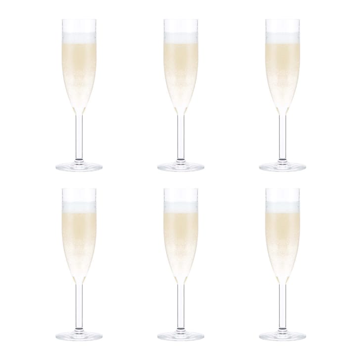 Verre à champagne Oktett Lot de 6 - 12 cl - Bodum