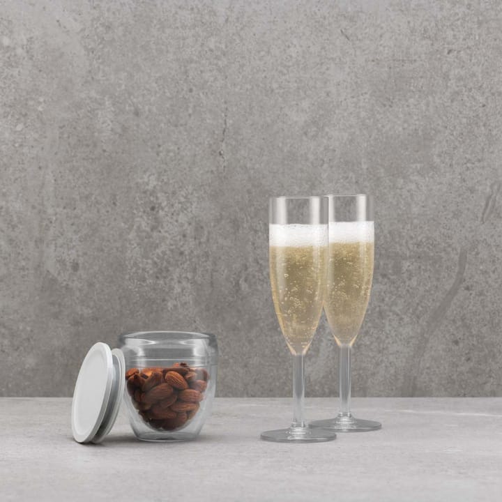 Verre à champagne Oktett Lot de 6, 12 cl Bodum