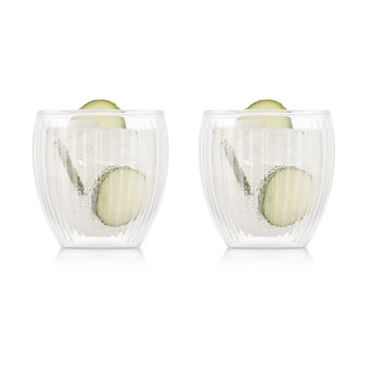 Verre à double paroi Pavina 20 cl Lot de 2 - Clair - Bodum