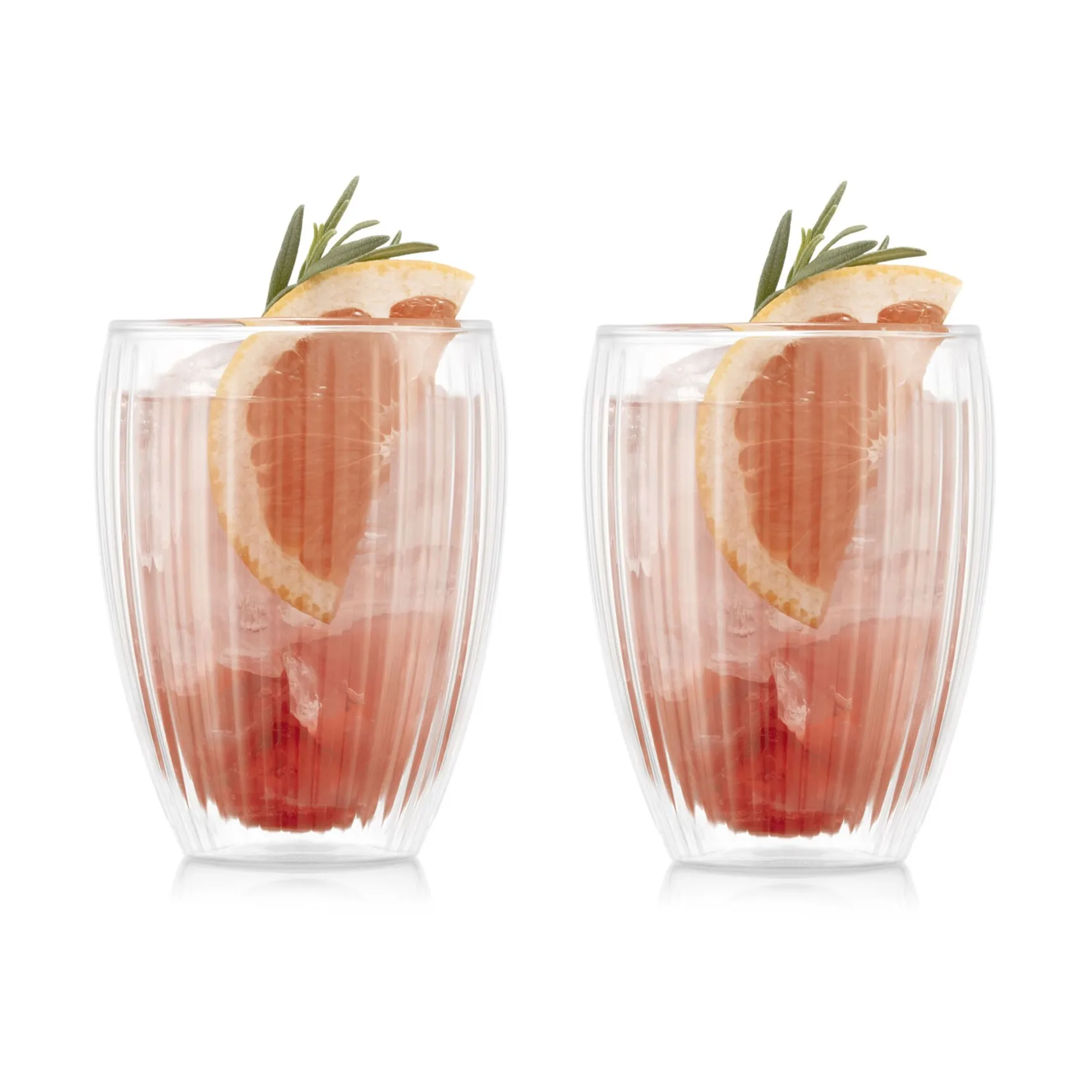 Verre à double paroi Pavina 32 cl Lot de 2, Clair Bodum
