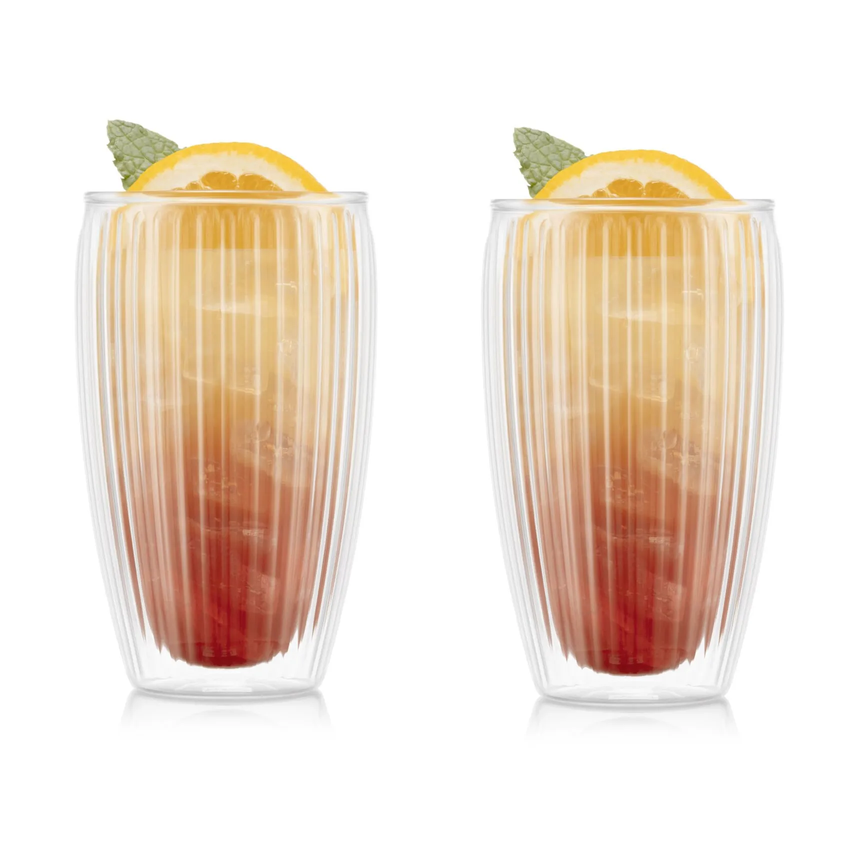 Verre à double paroi Pavina 45 cl Lot de 2, Clair Bodum