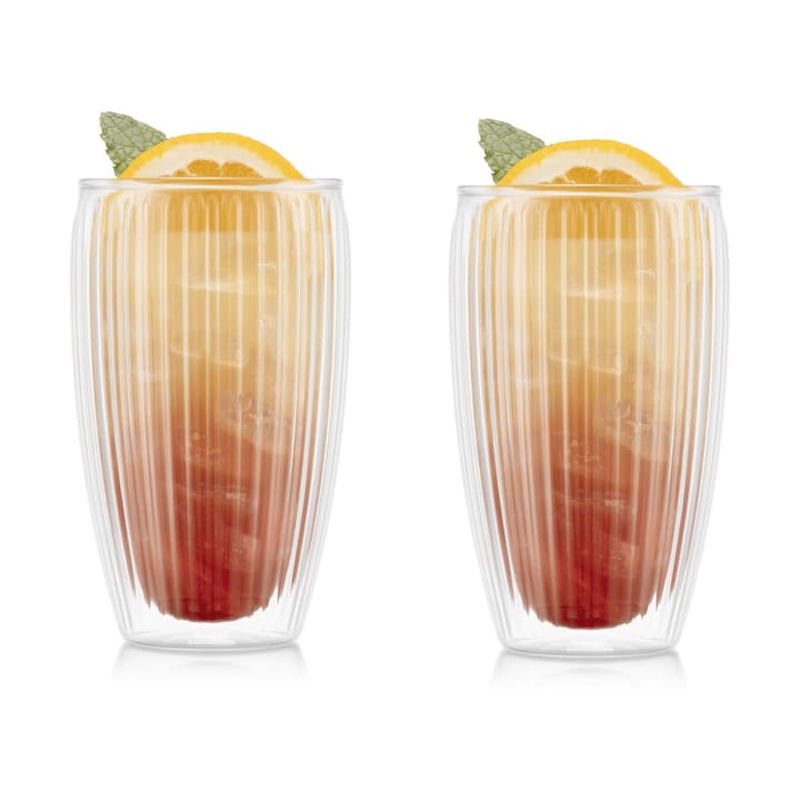 Verre à double paroi Pavina 45 cl Lot de 2 - Clair - Bodum